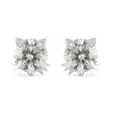 Best Moissanite Silver Stud Earrings Set for Women - Anemoii