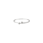 Women moissanite gemstone bangle