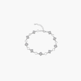 Shop Moissanite Bracelet in Sterling Silver Online - Anemoii