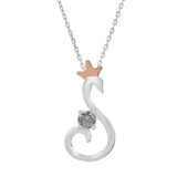 Seahorse Pendant Moissanite