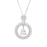 Buy Moissanite Ethereal pendant for women onilne - Anemoii